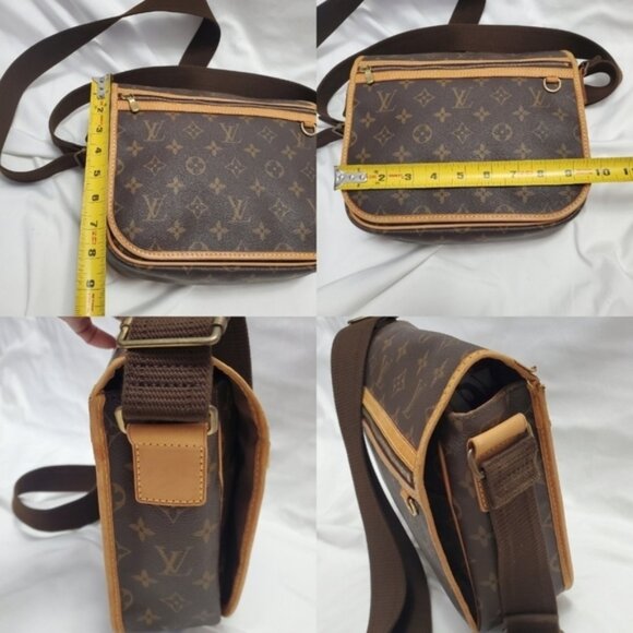 Authentic Louis Vuitton PM Small Monogram Canvas Satchel - Picture 13 of 15
